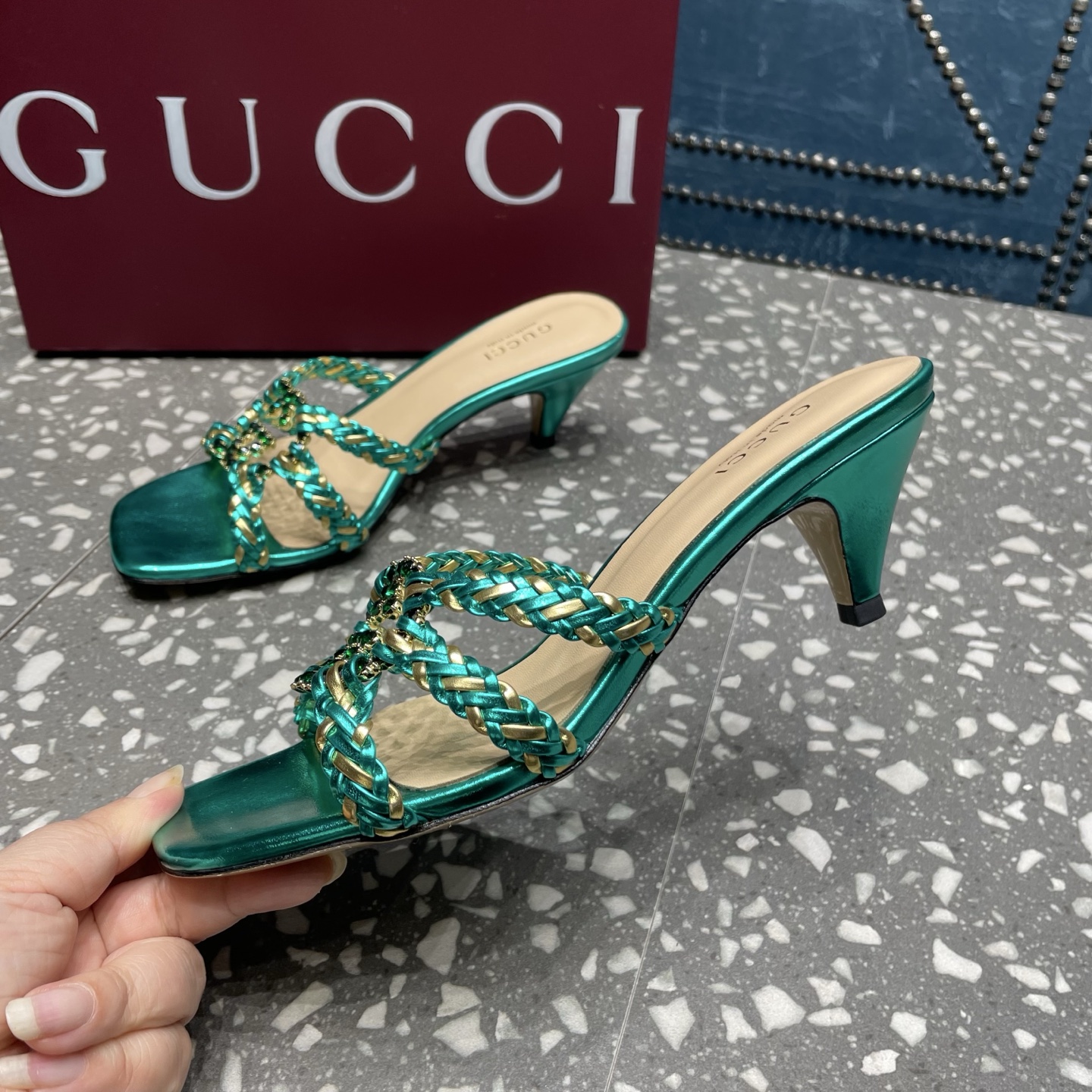 Gucci 2025SS Slides(EU35-42)-6CM