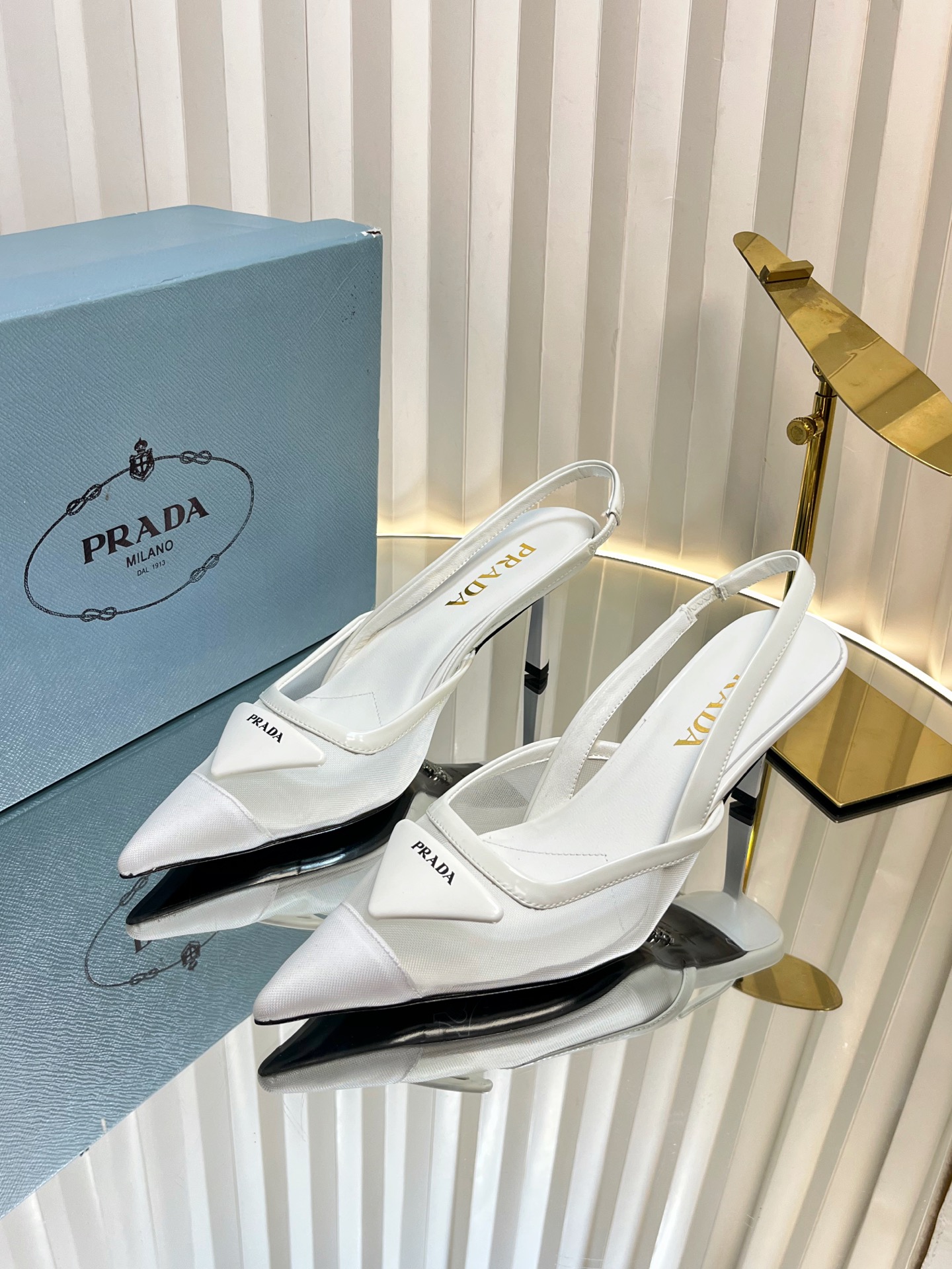 Prada 2025ss Heels-7.5M(EU35-41)