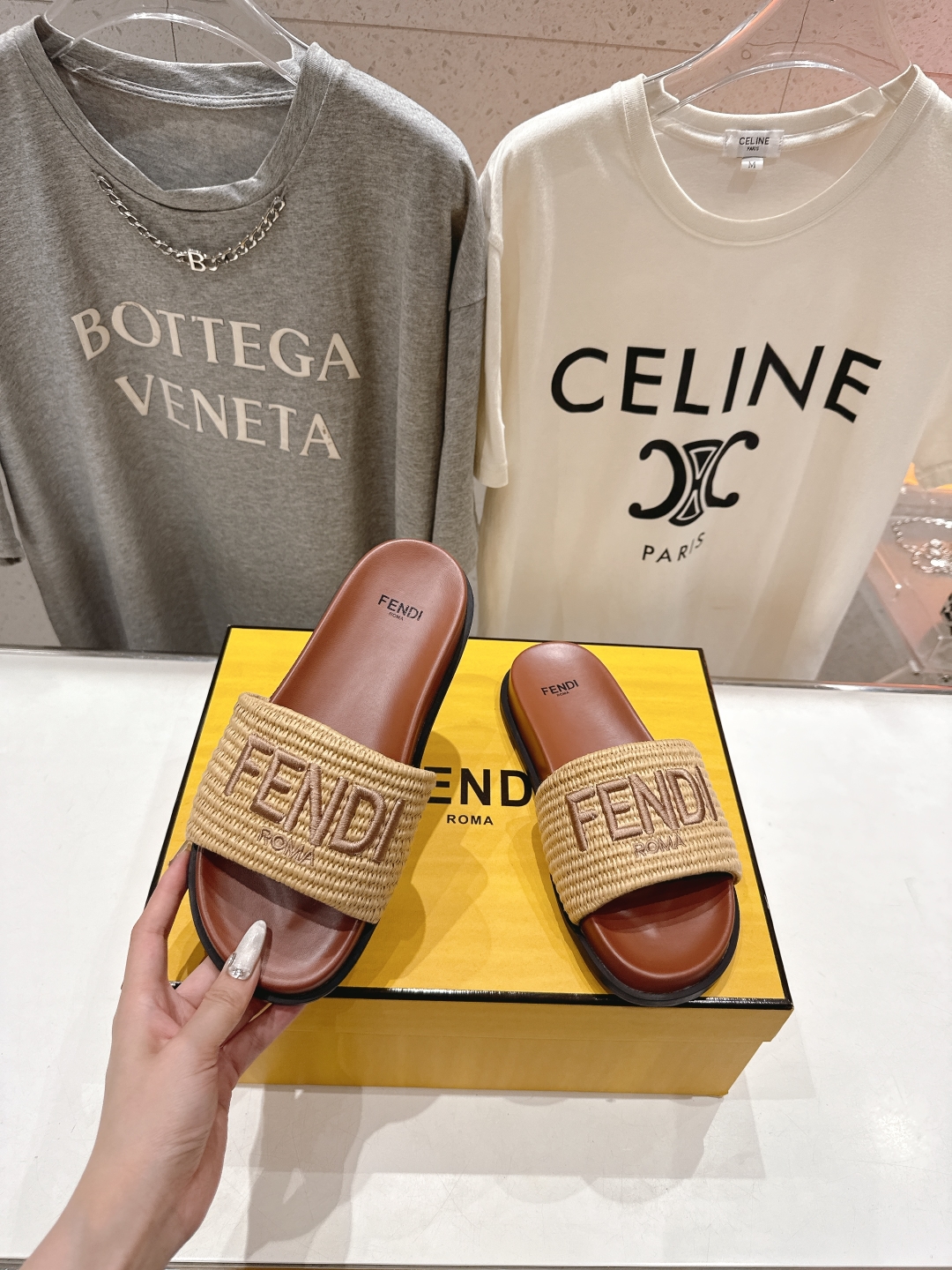 Fendi 2025ss Slides(EU35-44)