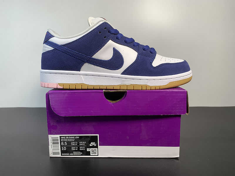 Nike SB Dunk Low “Los Angeles Dodgers”DO9395-400