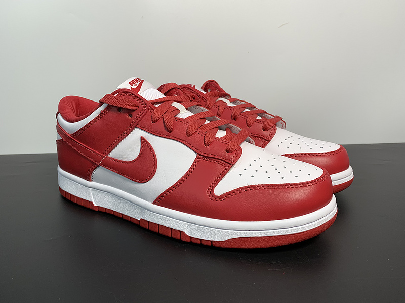 NIKE DUNK LOW UNIVERSITY RED WHITE CU1727-100