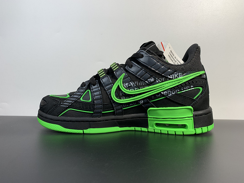 Off-White x Nike Air Rubber Dunk “Green Strike” CU6015-00