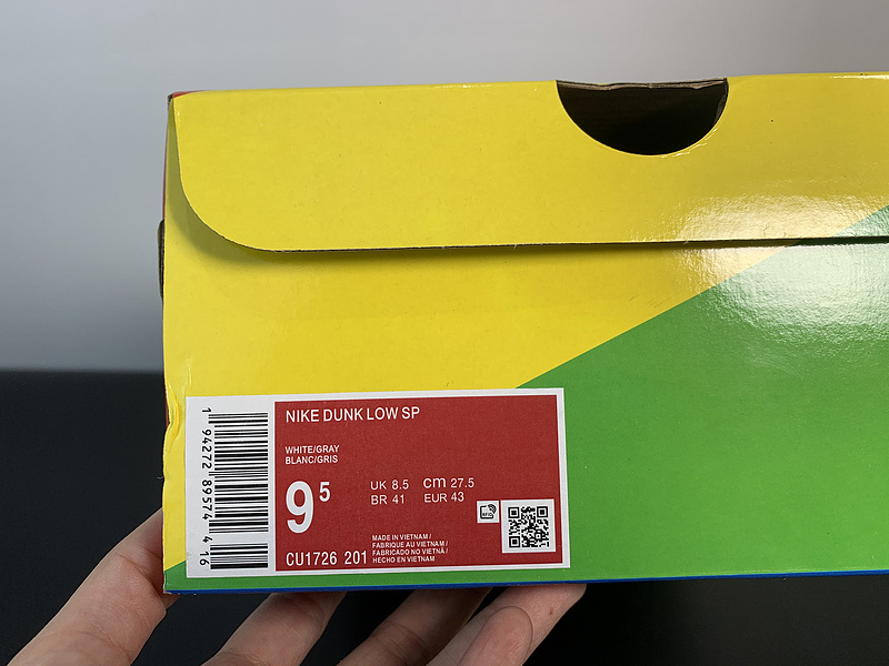 Nike SB Dunk Low Silver ash killer CU1726-201