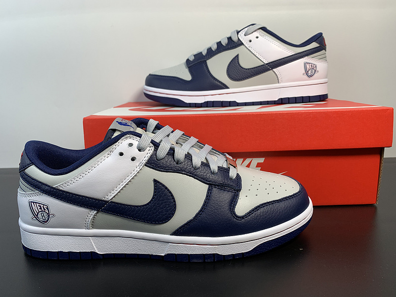 NIKE DUNK LOW EMB NBA 75TH ANNIVERSARY BROOKLYN NETS DD3363-001
