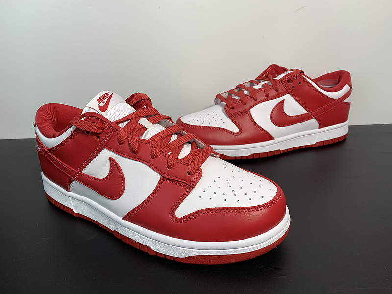 NIKE DUNK LOW UNIVERSITY RED WHITE CU1727-100