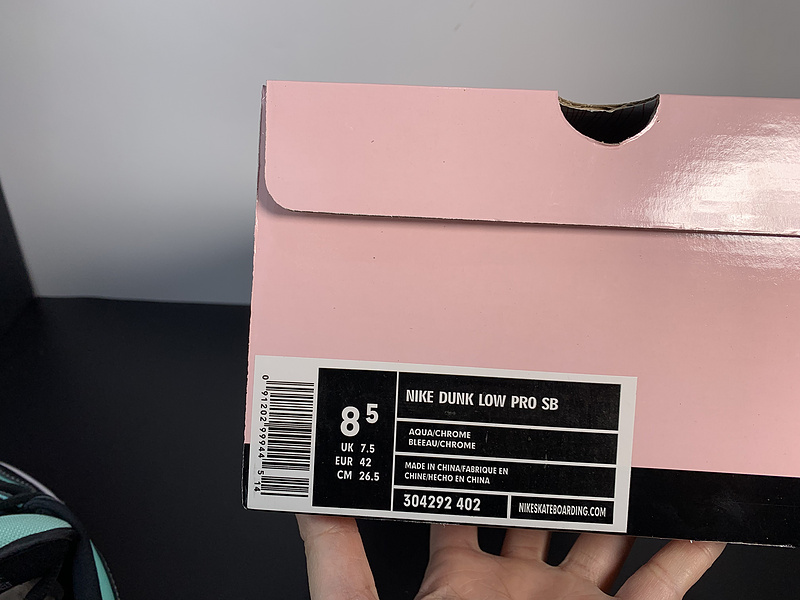 Diamond Supply Co. X NK SB Dunk Low Pro“Tiffany”304292-402