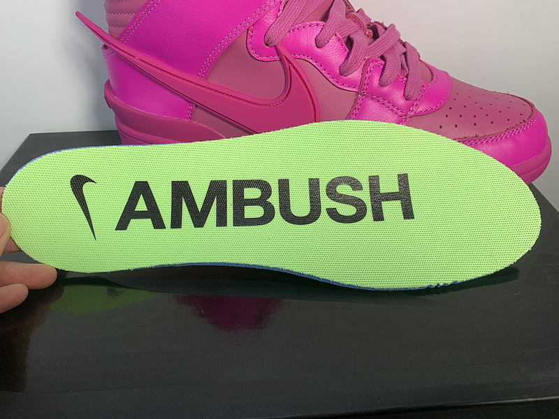 NIKE DUNK HIGH AMBUSH ACTIVE FUCHSIA CU7544-600