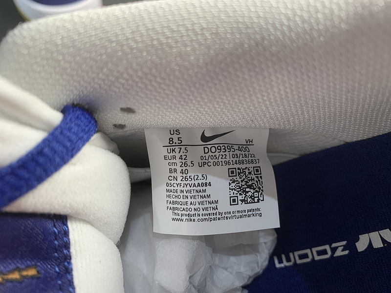 Nike SB Dunk Low “Los Angeles Dodgers”DO9395-400