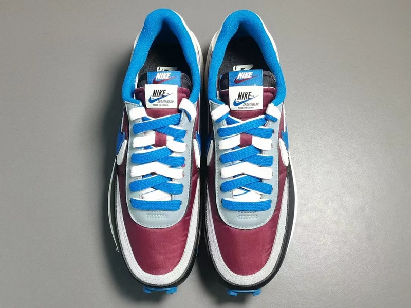 Sacai x Nike LDWaffle ＂Night Maroon and Team Royal＂DJ4877-600