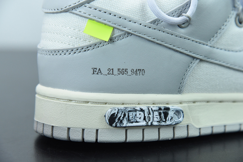 Dunk Low Off-White Lot 49 DM1602-123