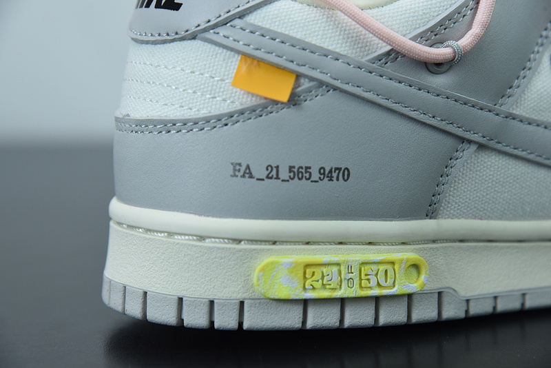 Dunk Low Off-White Lot 24 DM1602-119