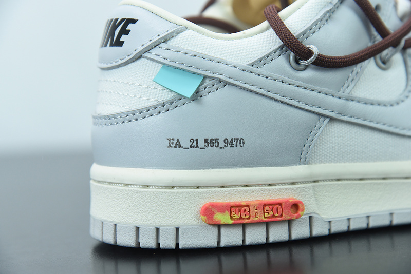 Dunk Low Off-White Lot 46 DM1602-102