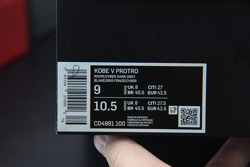 Nk Zoom Kobe 5 ZK5 CD4991-100