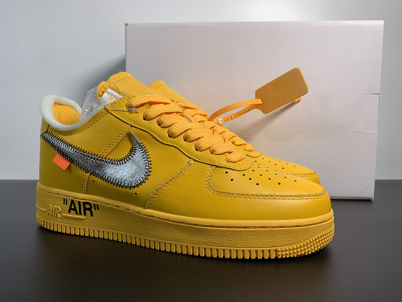 Air Force 1 Low OFF-WHITE University Gold Metallic Silver DD1876-700