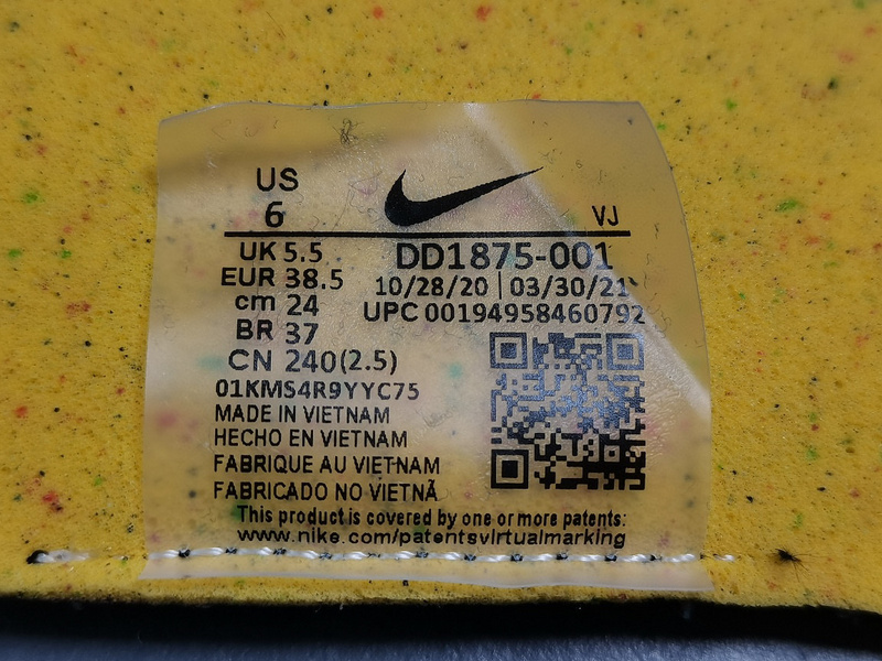 Sacai x NK VaporWaffle ＂＂Nylon Black ＂DD1875-001