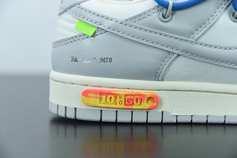 Dunk Low Off-White Lot 10 DM1602-112