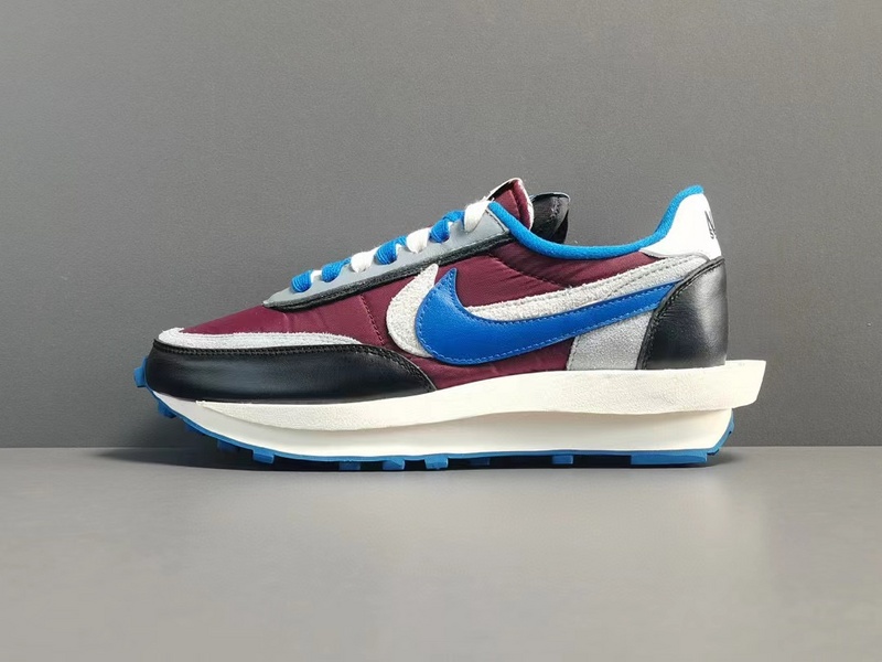 Sacai x Nike LDWaffle ＂Night Maroon and Team Royal＂DJ4877-600
