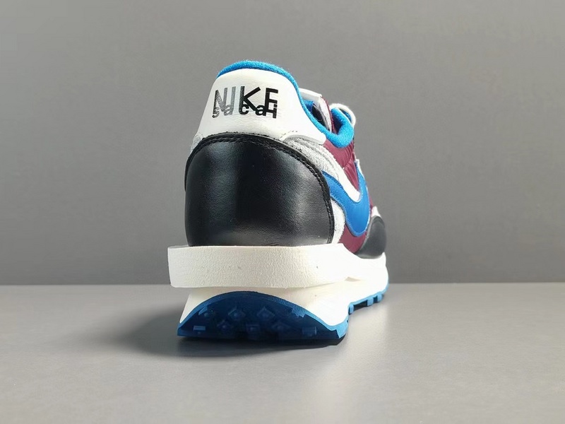 Sacai x Nike LDWaffle ＂Night Maroon and Team Royal＂DJ4877-600