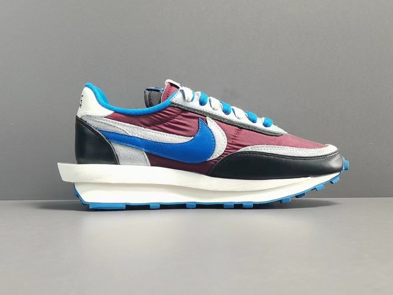 Sacai x Nike LDWaffle ＂Night Maroon and Team Royal＂DJ4877-600