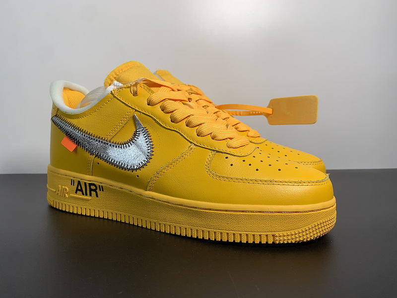 Air Force 1 Low OFF-WHITE University Gold Metallic Silver DD1876-700