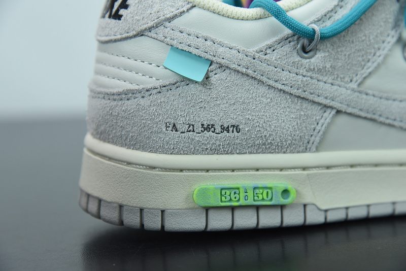 Dunk Low Off-White Lot 36 DJ0950-107
