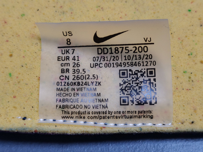 Sacai x NK VaporWaffle＂Sesame and Blue Void ＂DD1875-2000