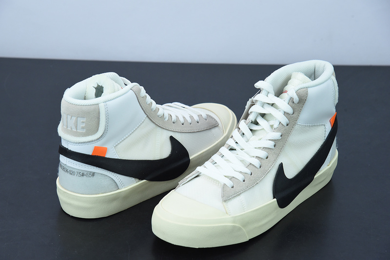 OFF-WHITE BLAZER mid WHITE/BLACK-MUSLIN AA3832-100