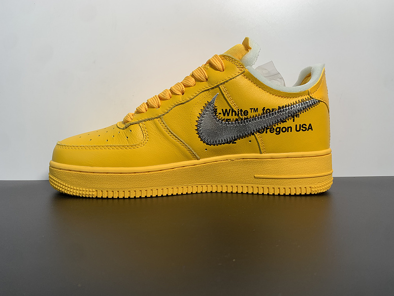 Air Force 1 Low OFF-WHITE University Gold Metallic Silver DD1876-700