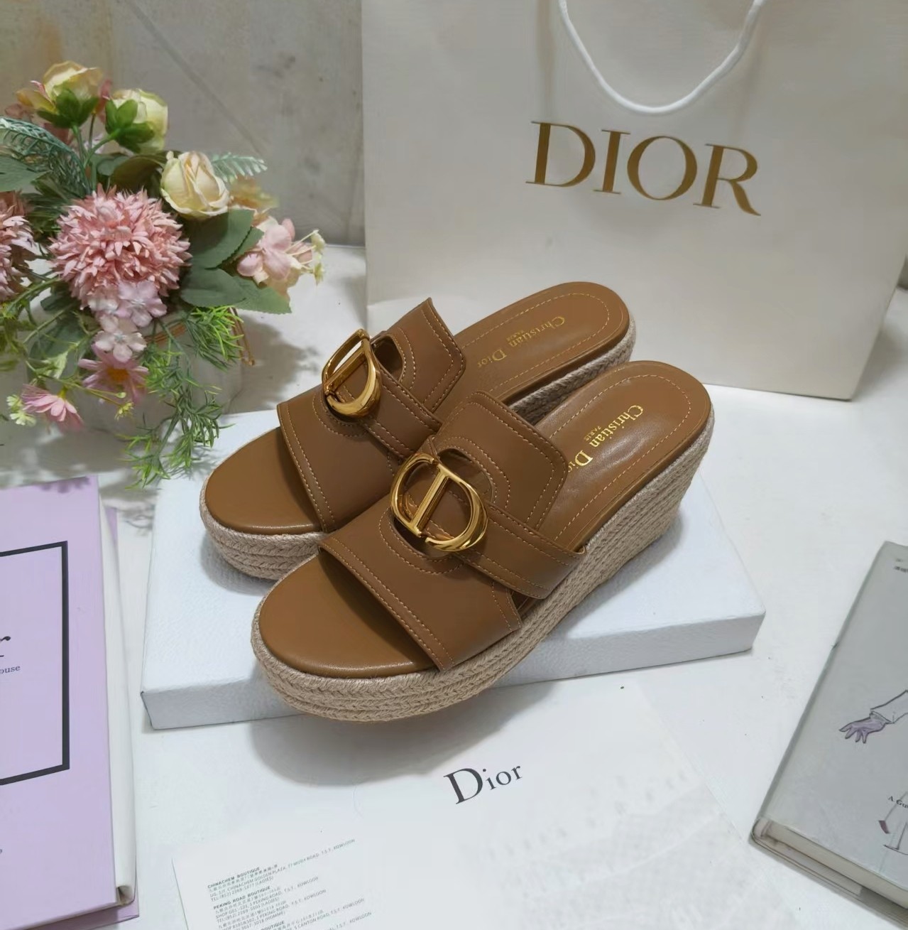 D*or Dioriviera Sun Slides-(EU35-42)