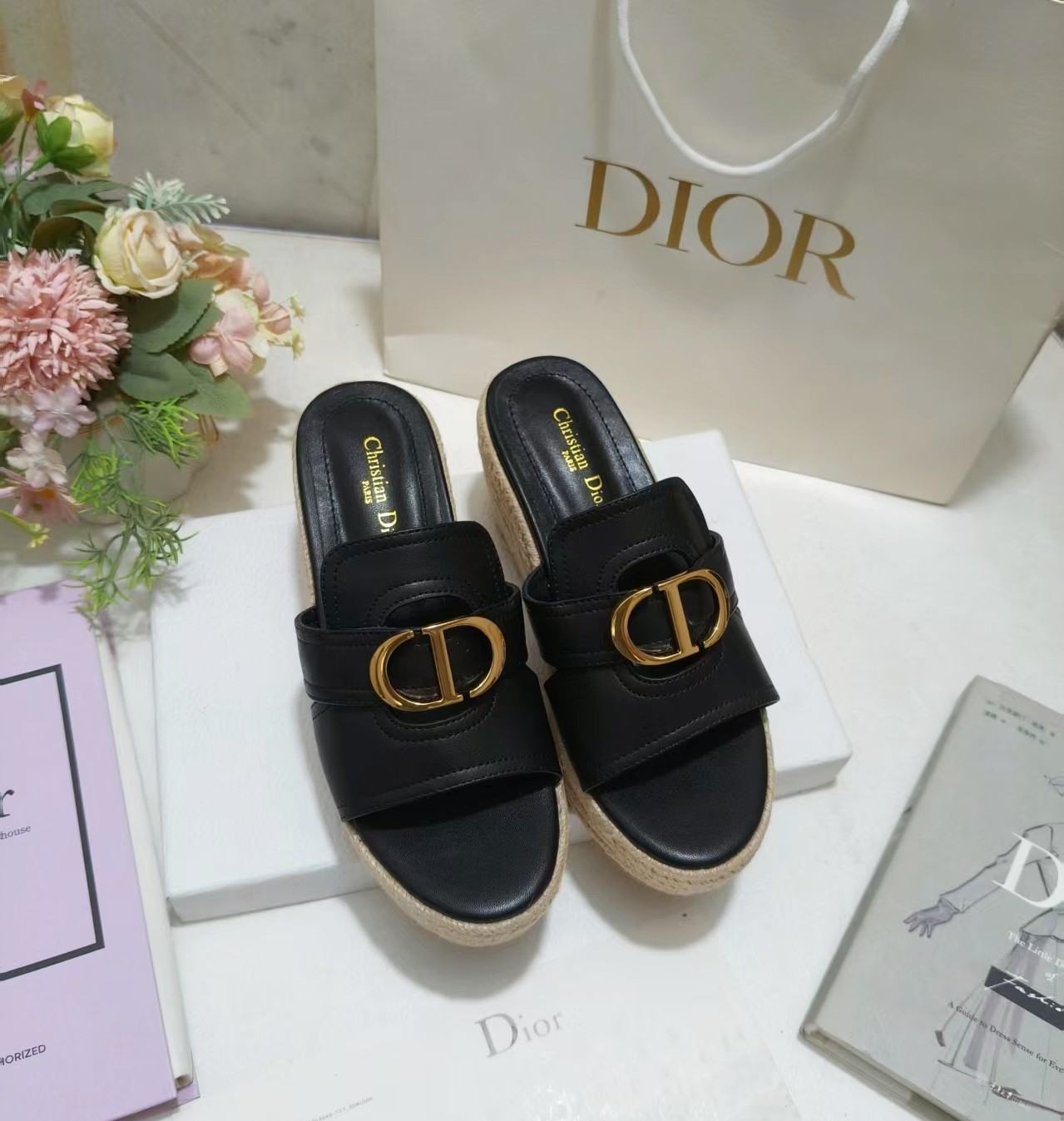 D*or Dioriviera Sun Slides-(EU35-42)