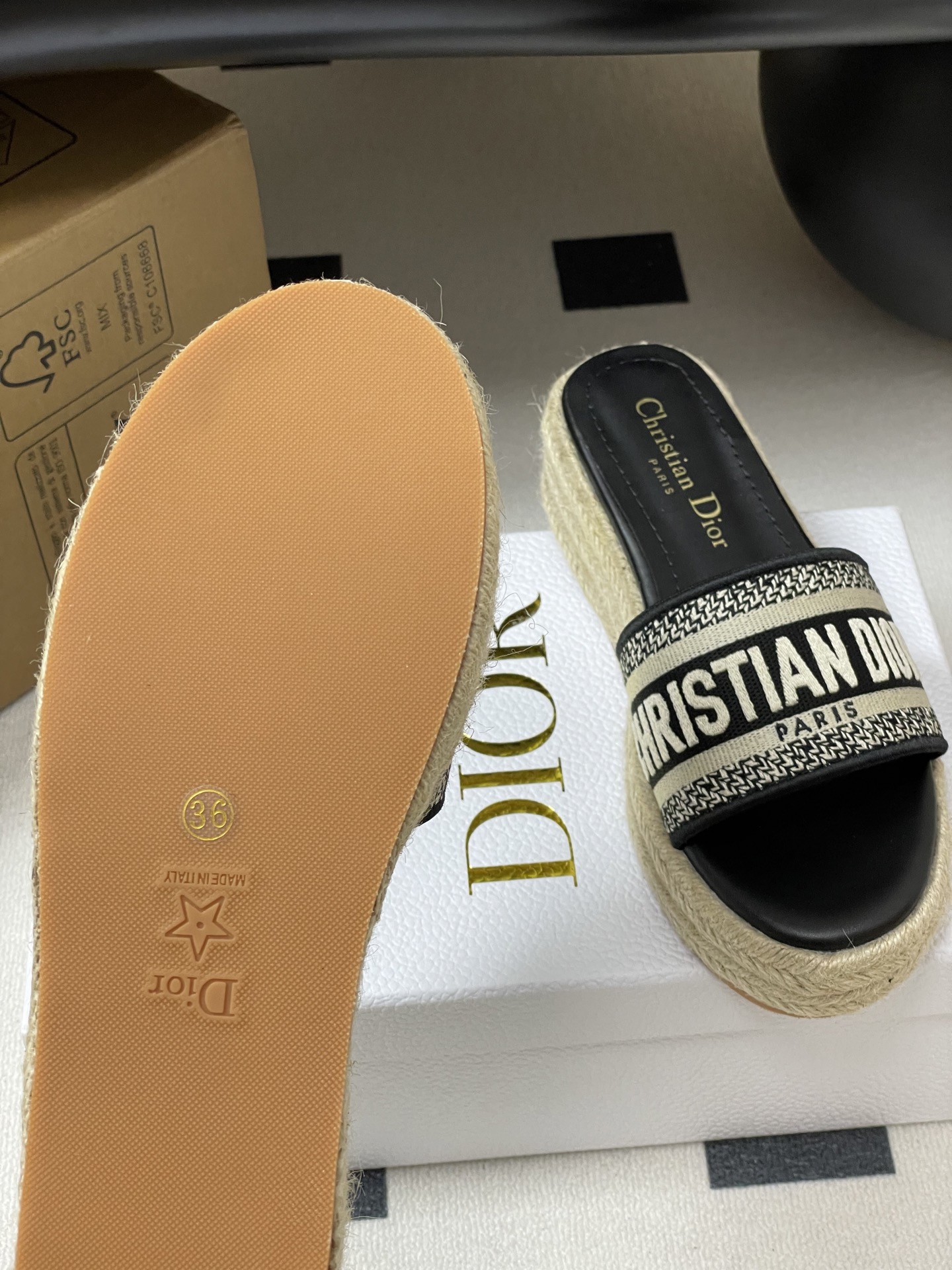 D*or Dway 2025SS Slides-4.5CM(EU35-43)