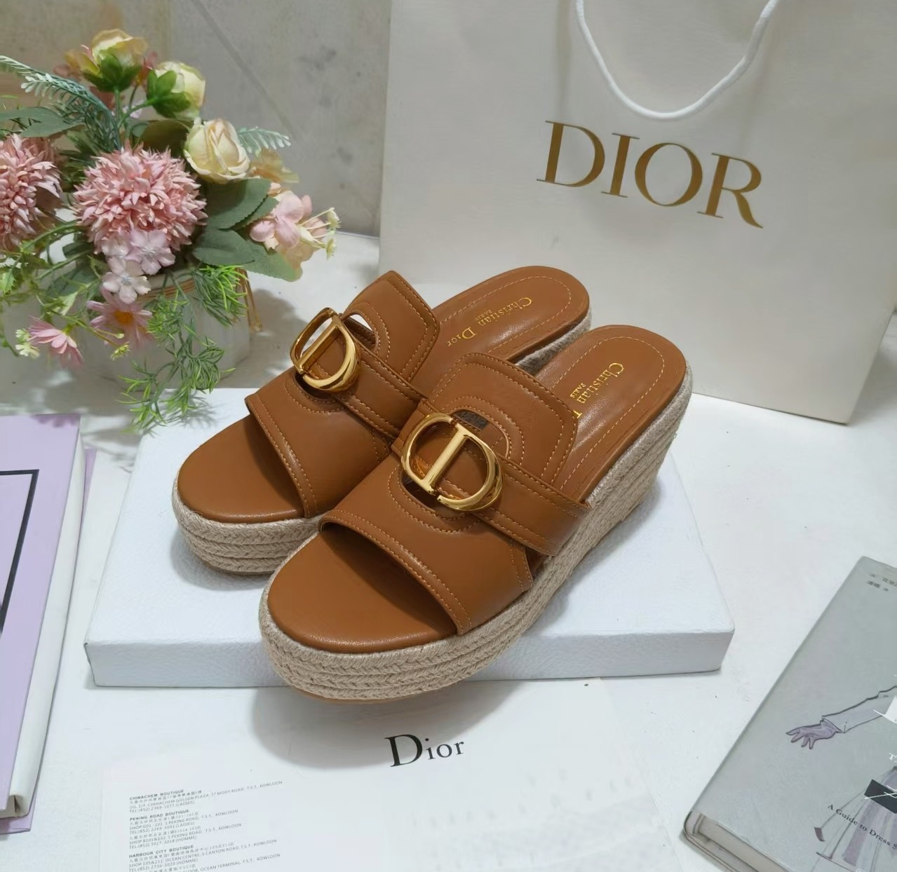 D*or Dioriviera Sun Slides-(EU35-42)