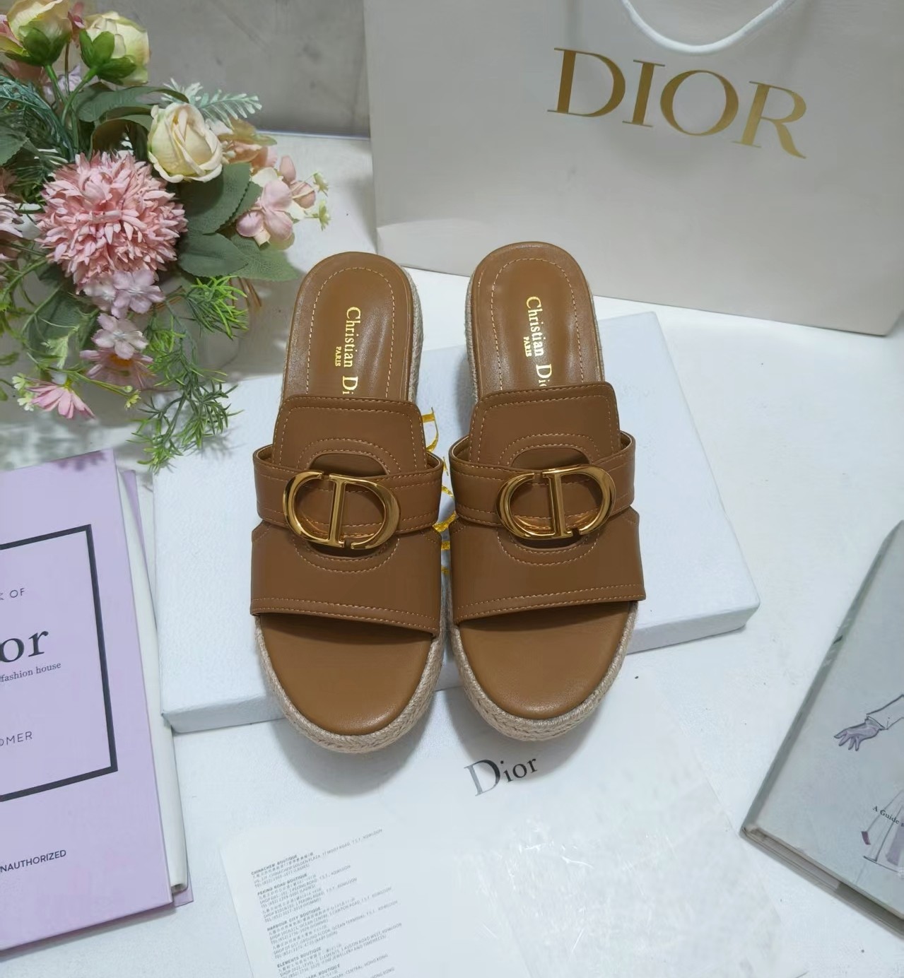 D*or Dioriviera Sun Slides-(EU35-42)