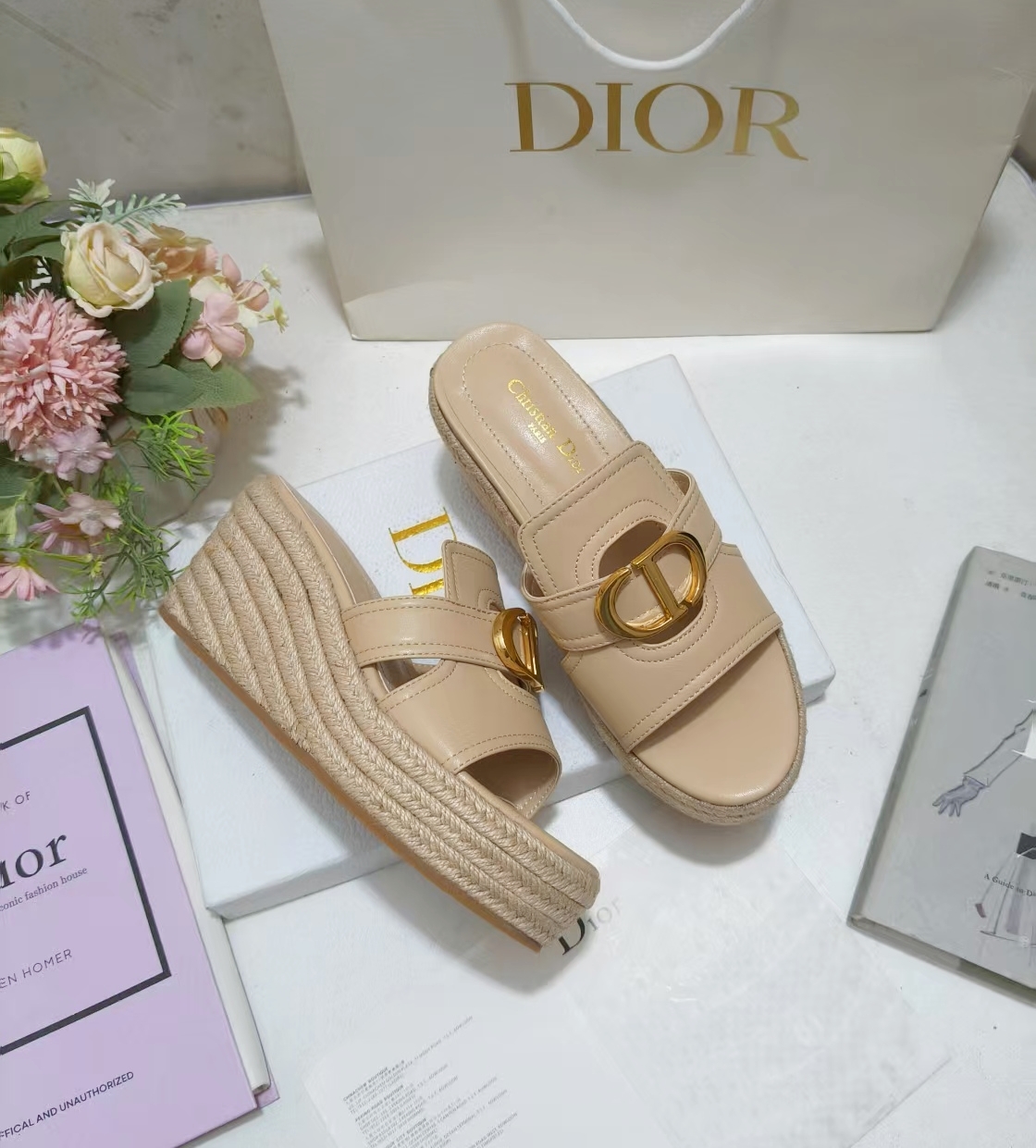 D*or Dioriviera Sun Slides-(EU35-42)