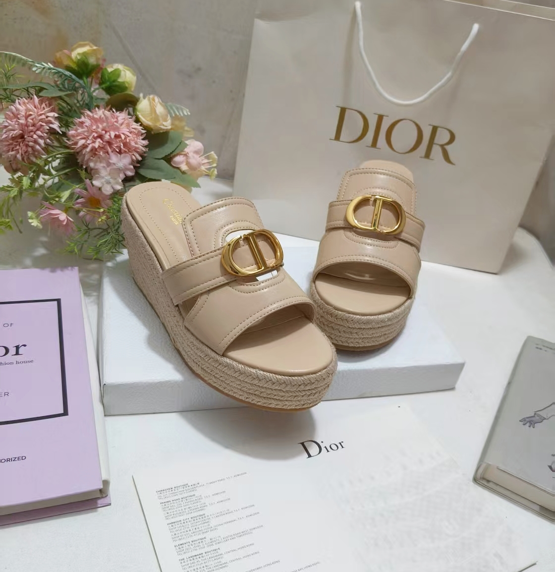 D*or Dioriviera Sun Slides-(EU35-42)