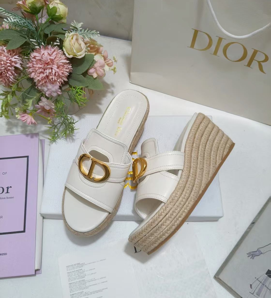 D*or Dioriviera Sun Slides-(EU35-42)