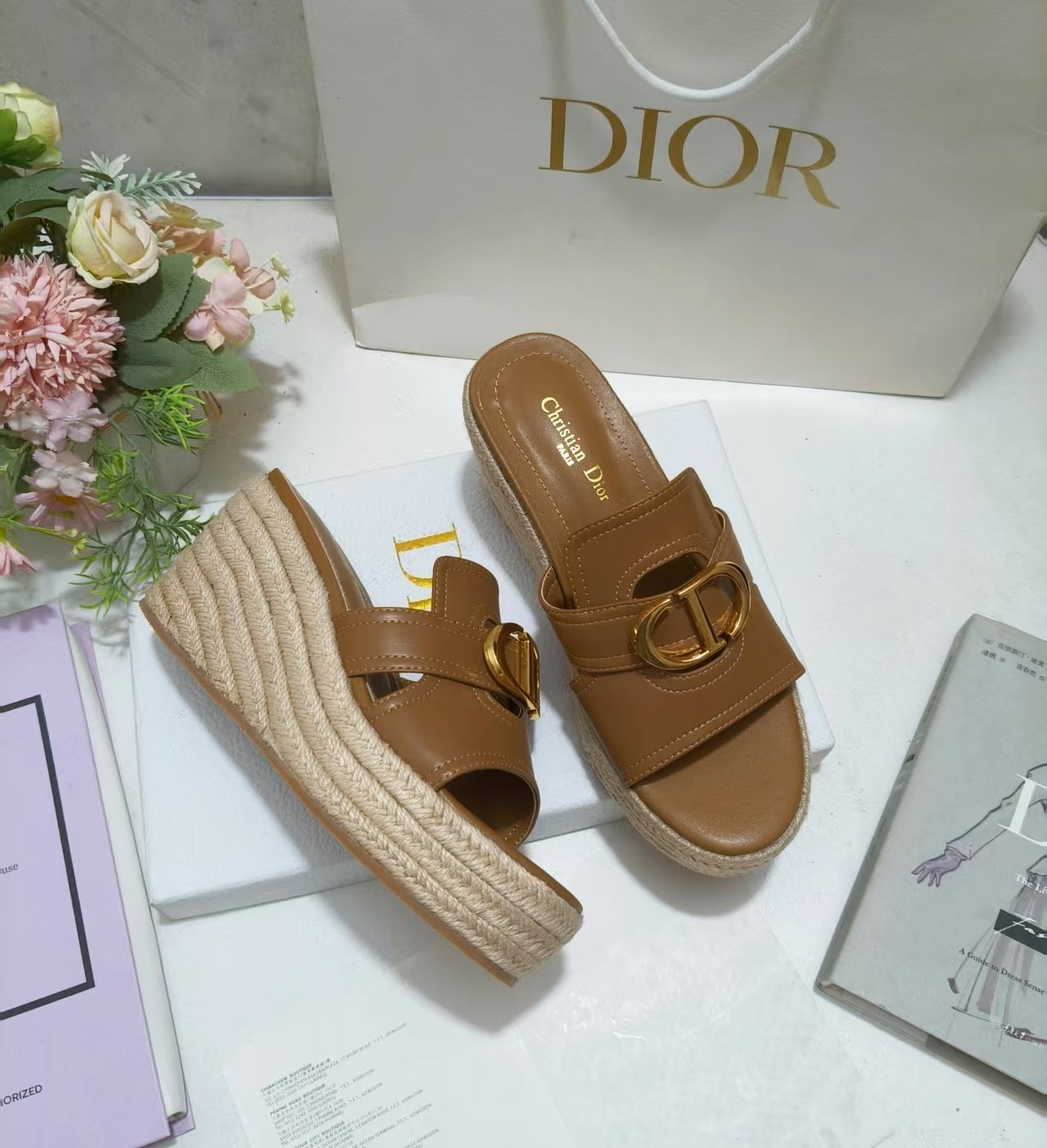 D*or Dioriviera Sun Slides-(EU35-42)