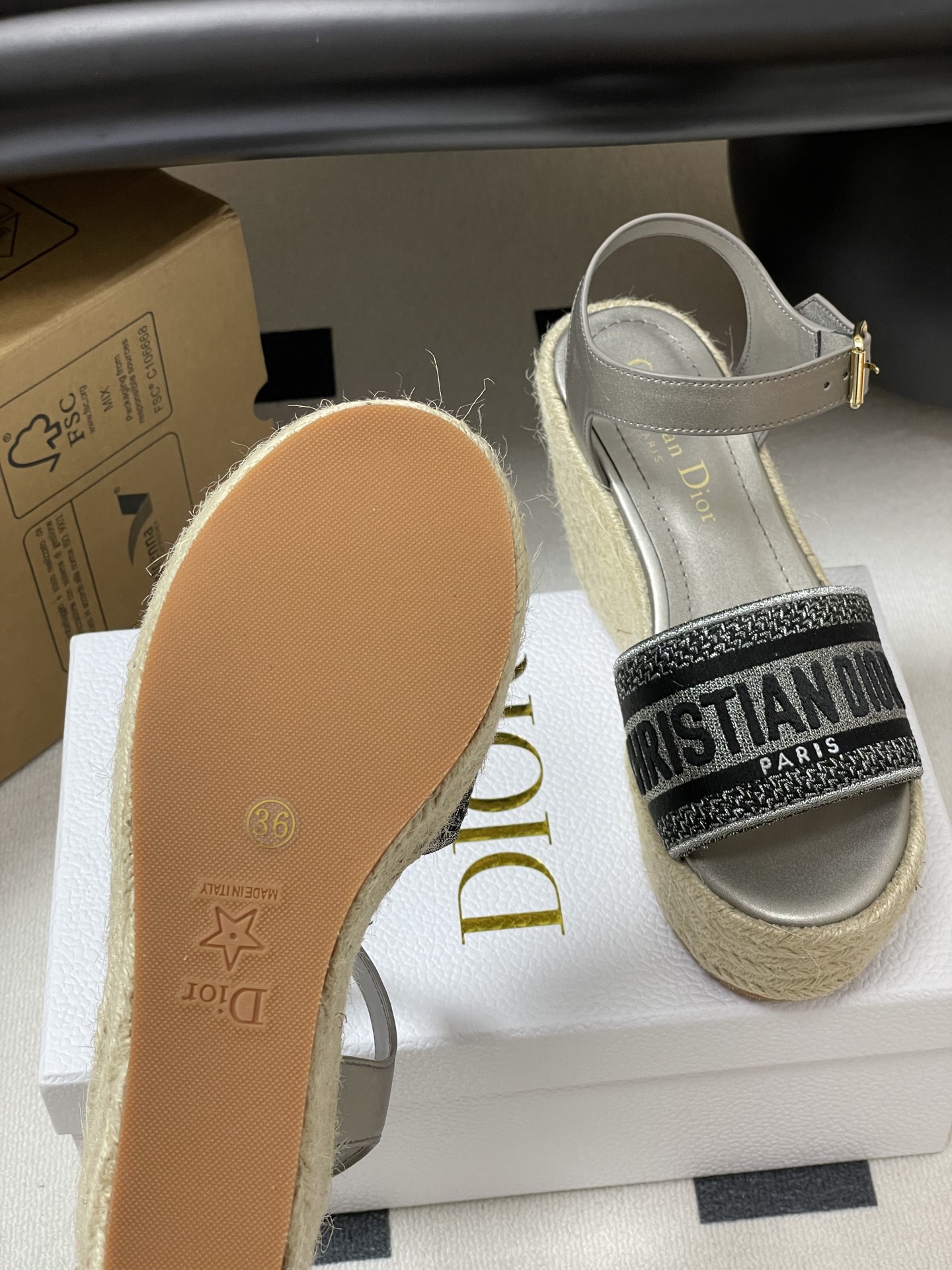 D*or 2025SS Sandals-9.5CM(EU35-43)