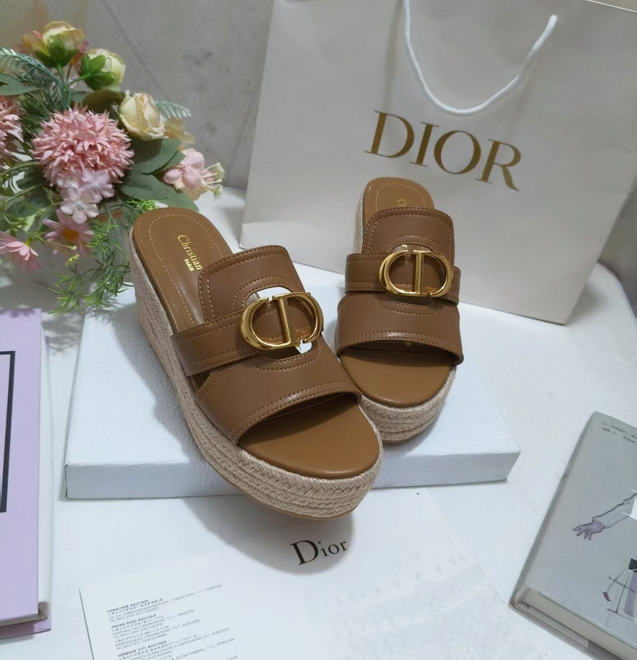 D*or Dioriviera Sun Slides-(EU35-42)