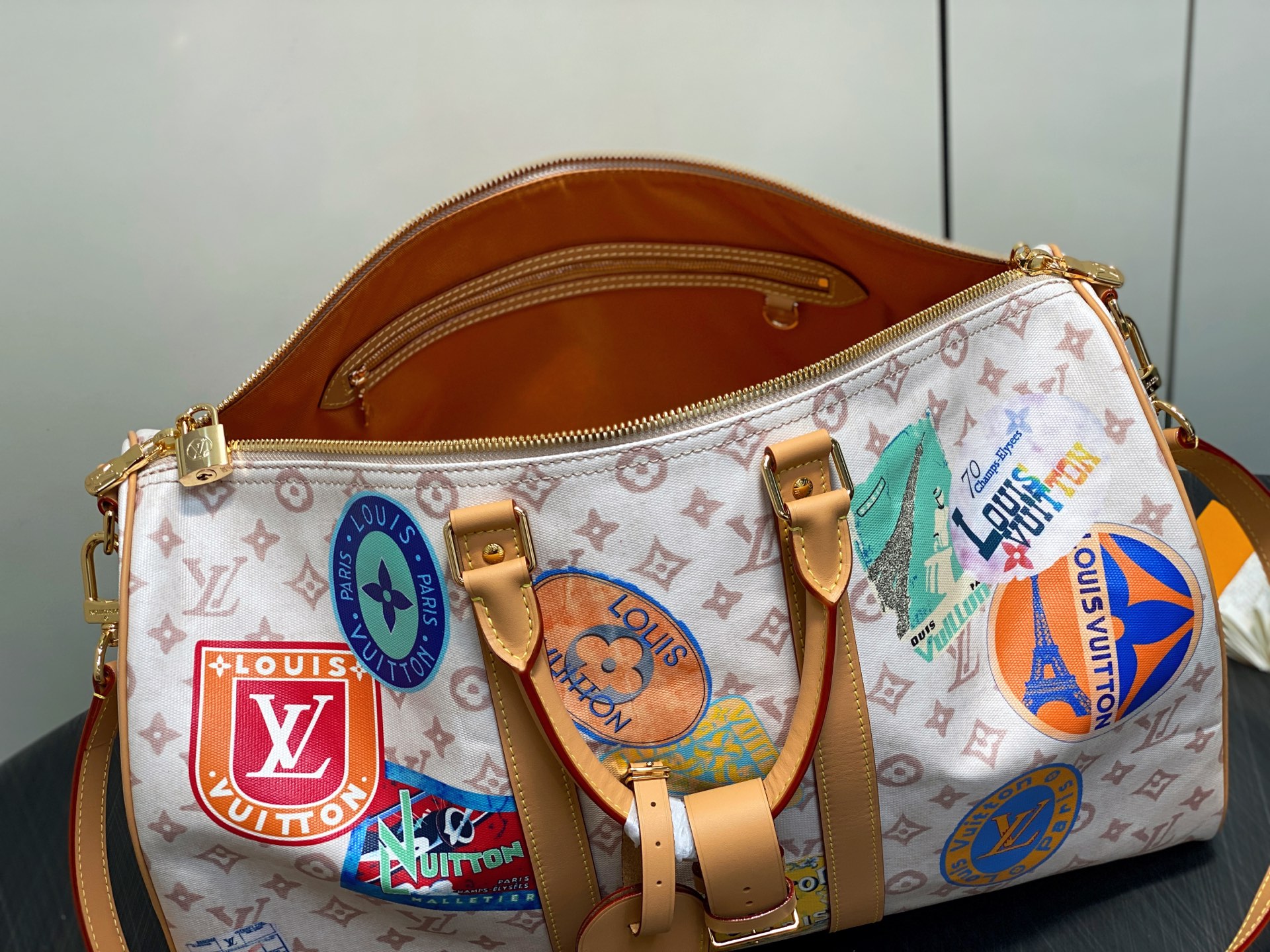 Louis Vuitton KeepallBANDOULIERE 45-45 x 27 x 20CM