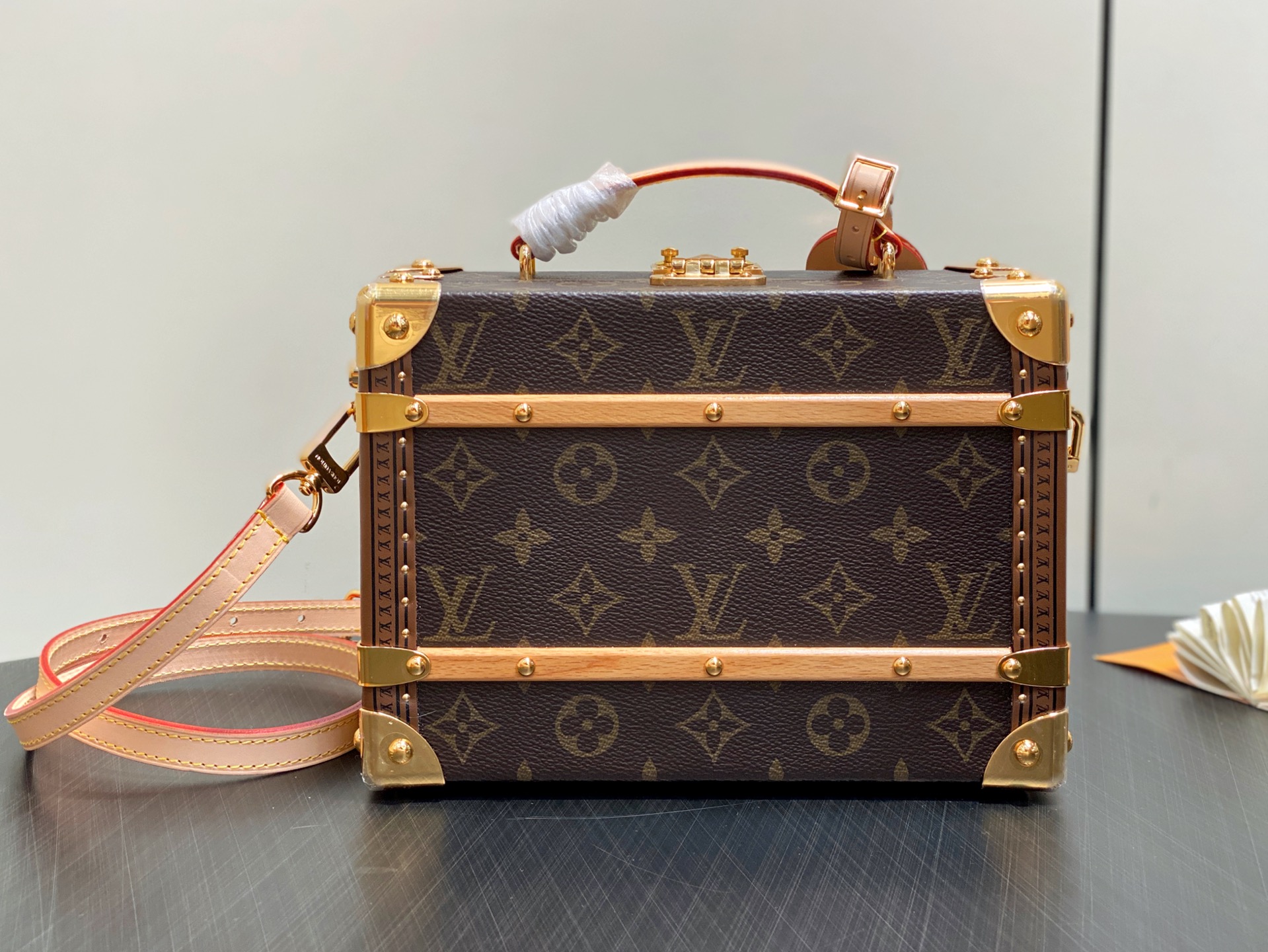 Louis Vuitton Handle Trunk Bag (16.5 x 8 x 24CM)