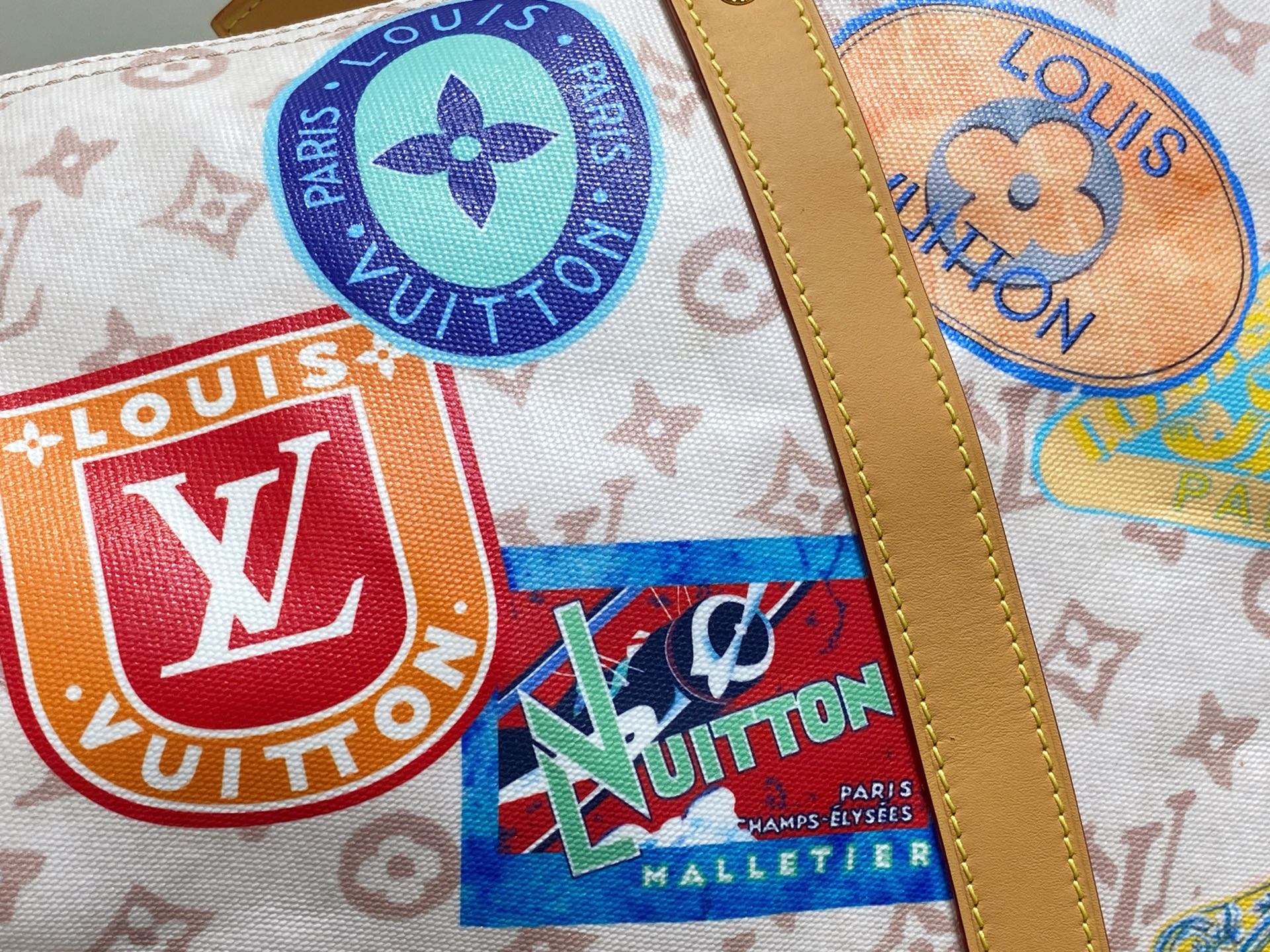 Louis Vuitton KeepallBANDOULIERE 45-45 x 27 x 20CM