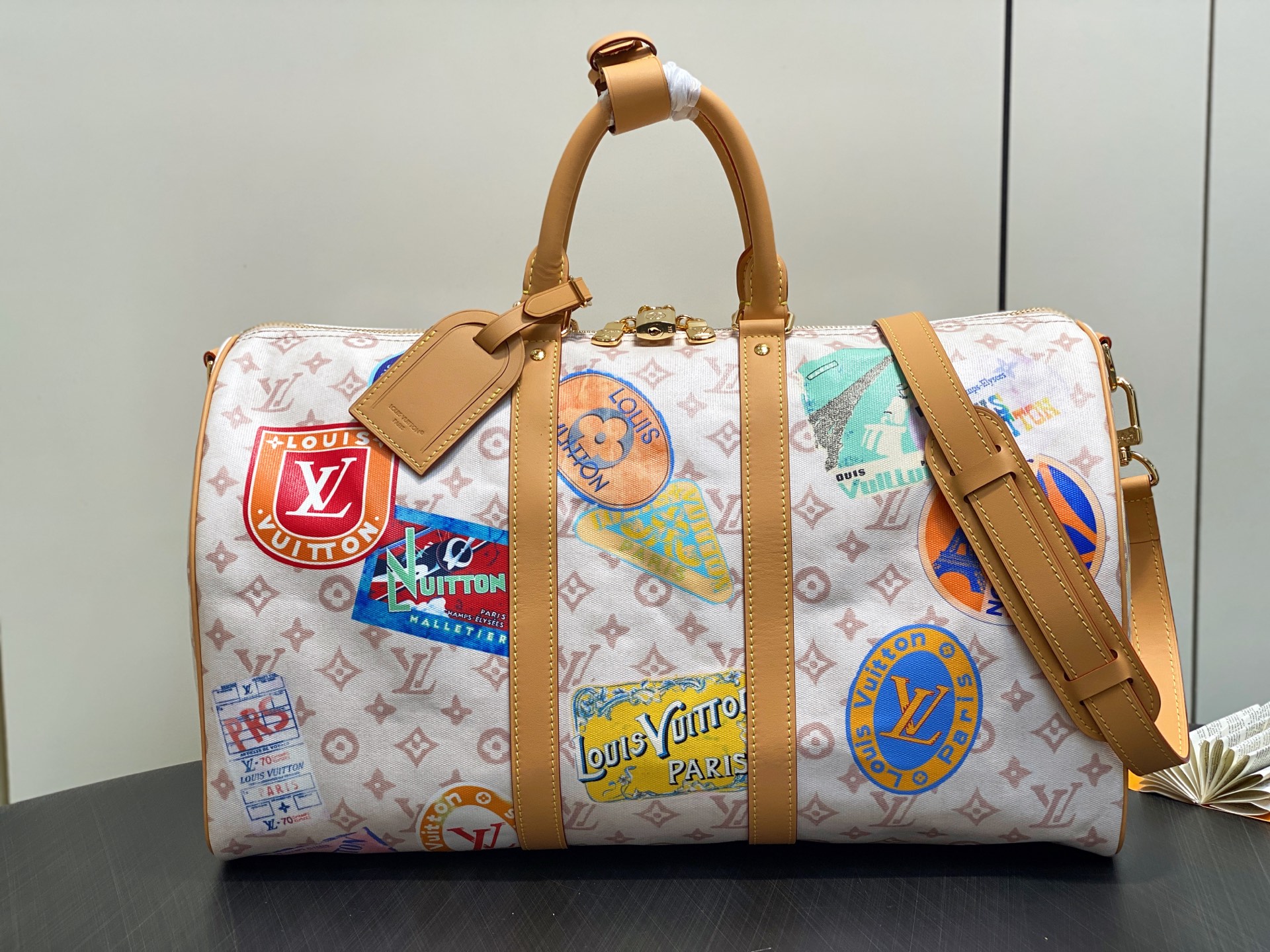 Louis Vuitton KeepallBANDOULIERE 45-45 x 27 x 20CM