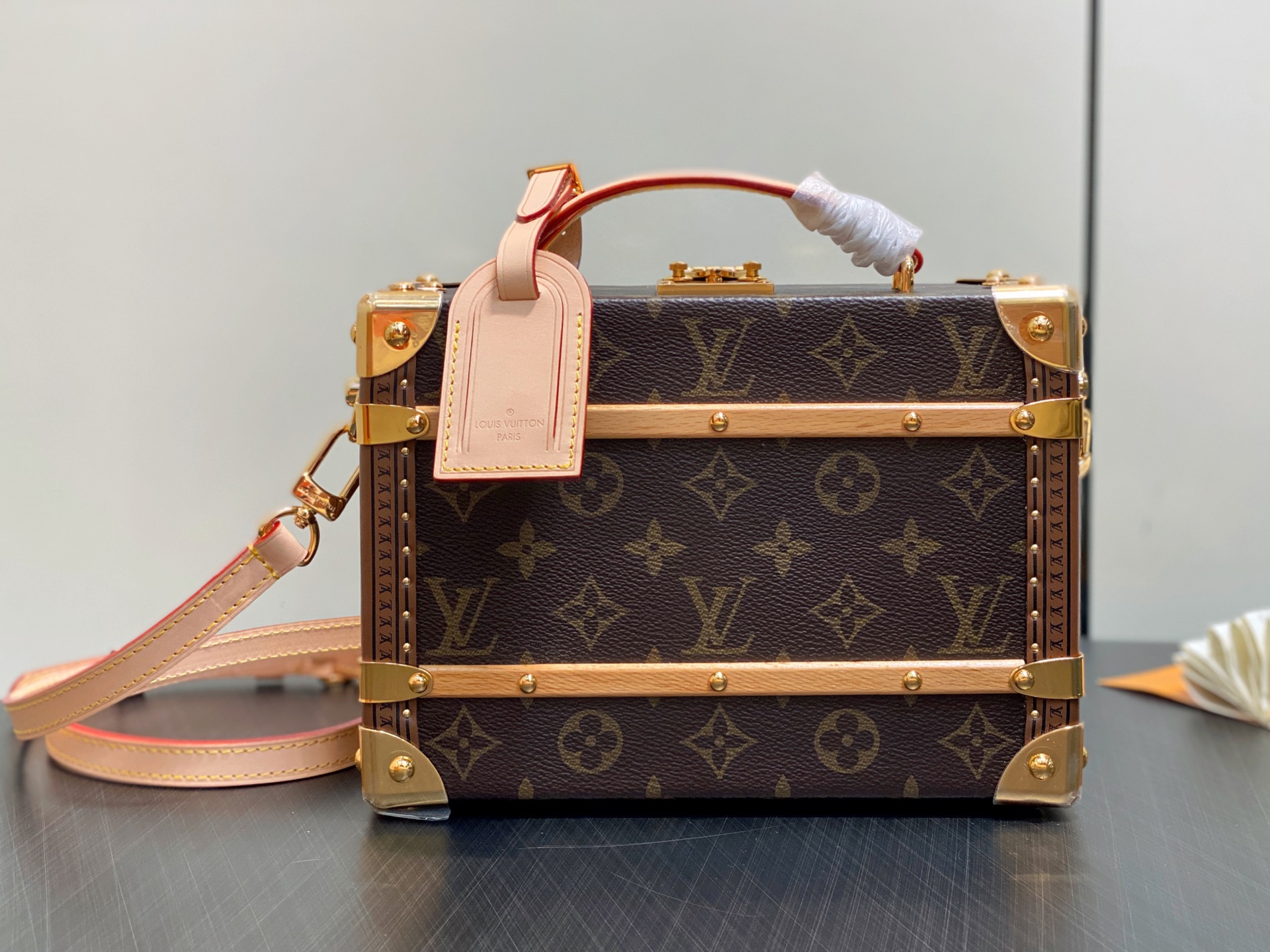 Louis Vuitton Handle Trunk Bag (16.5 x 8 x 24CM)