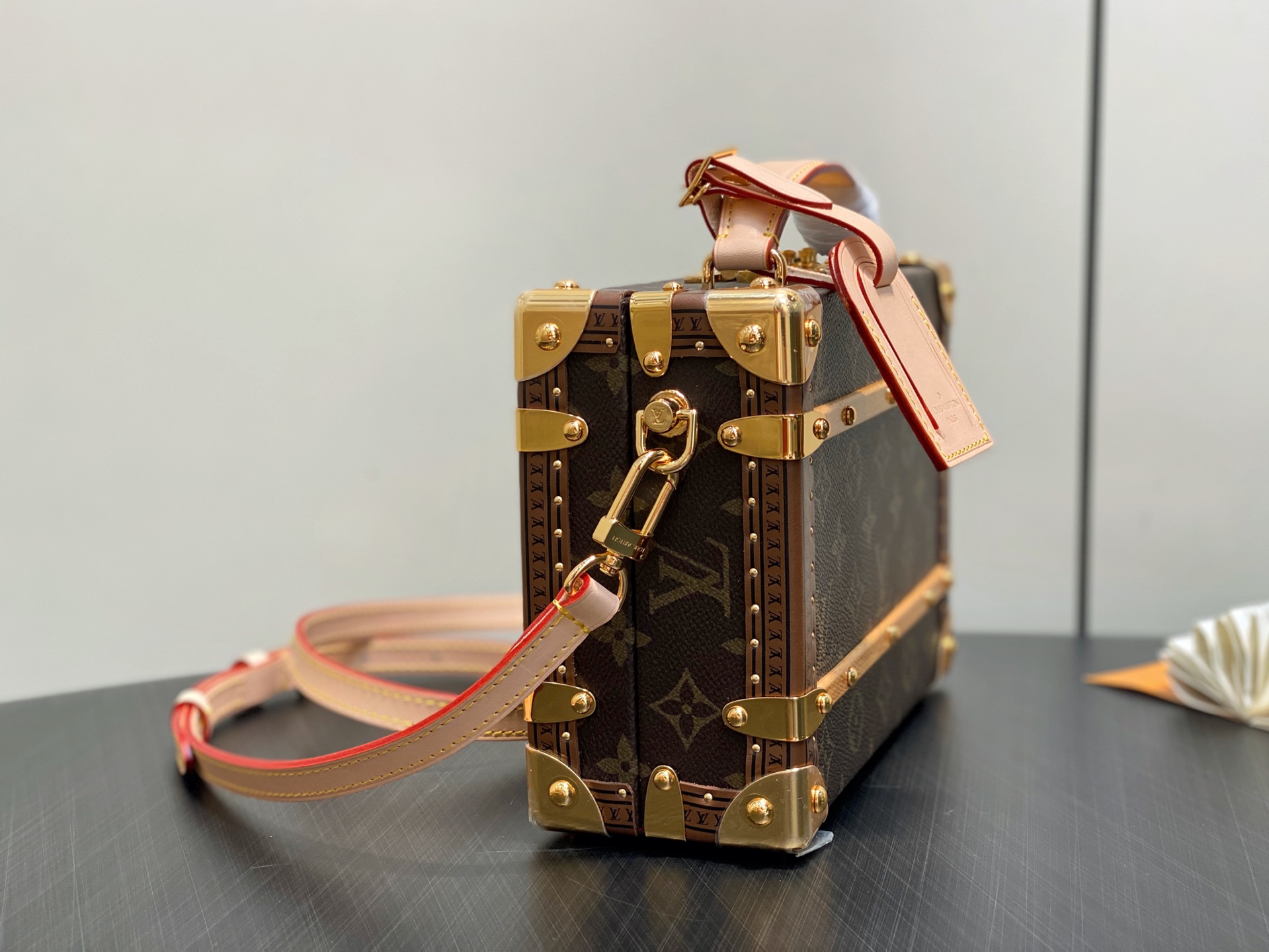 Louis Vuitton Handle Trunk Bag (16.5 x 8 x 24CM)