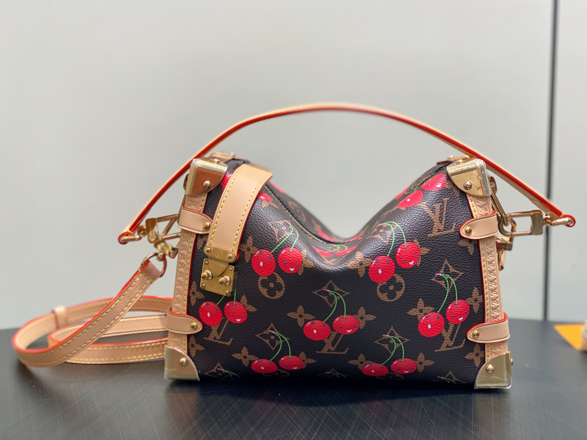 Louis Vuitton x TM Side Trunk Bag (23.5 x 16.0 x 8.5CM)