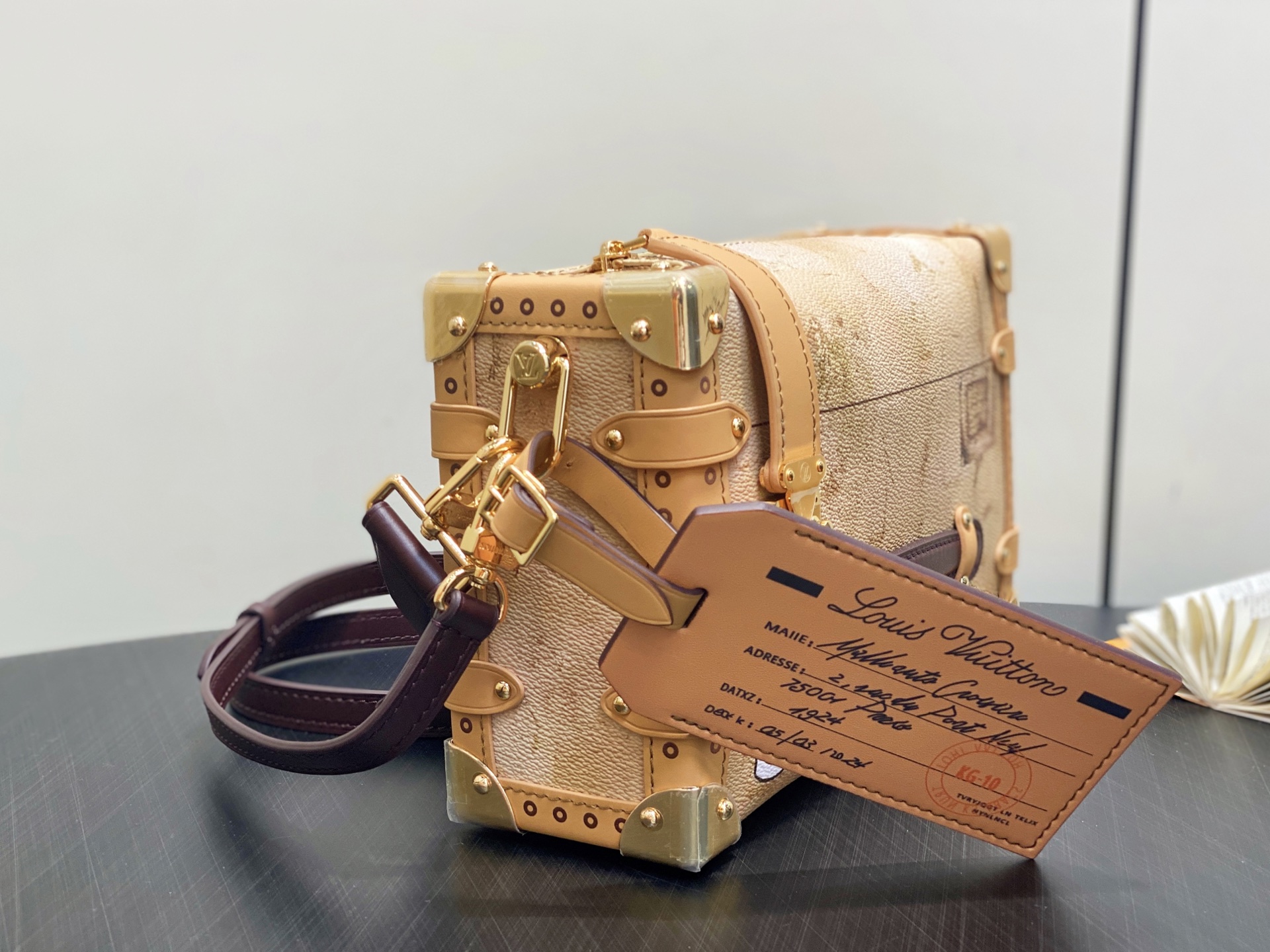 Louis Vuitton Side Trunk Bag (23.5 x 16.0 x 8.5CM)