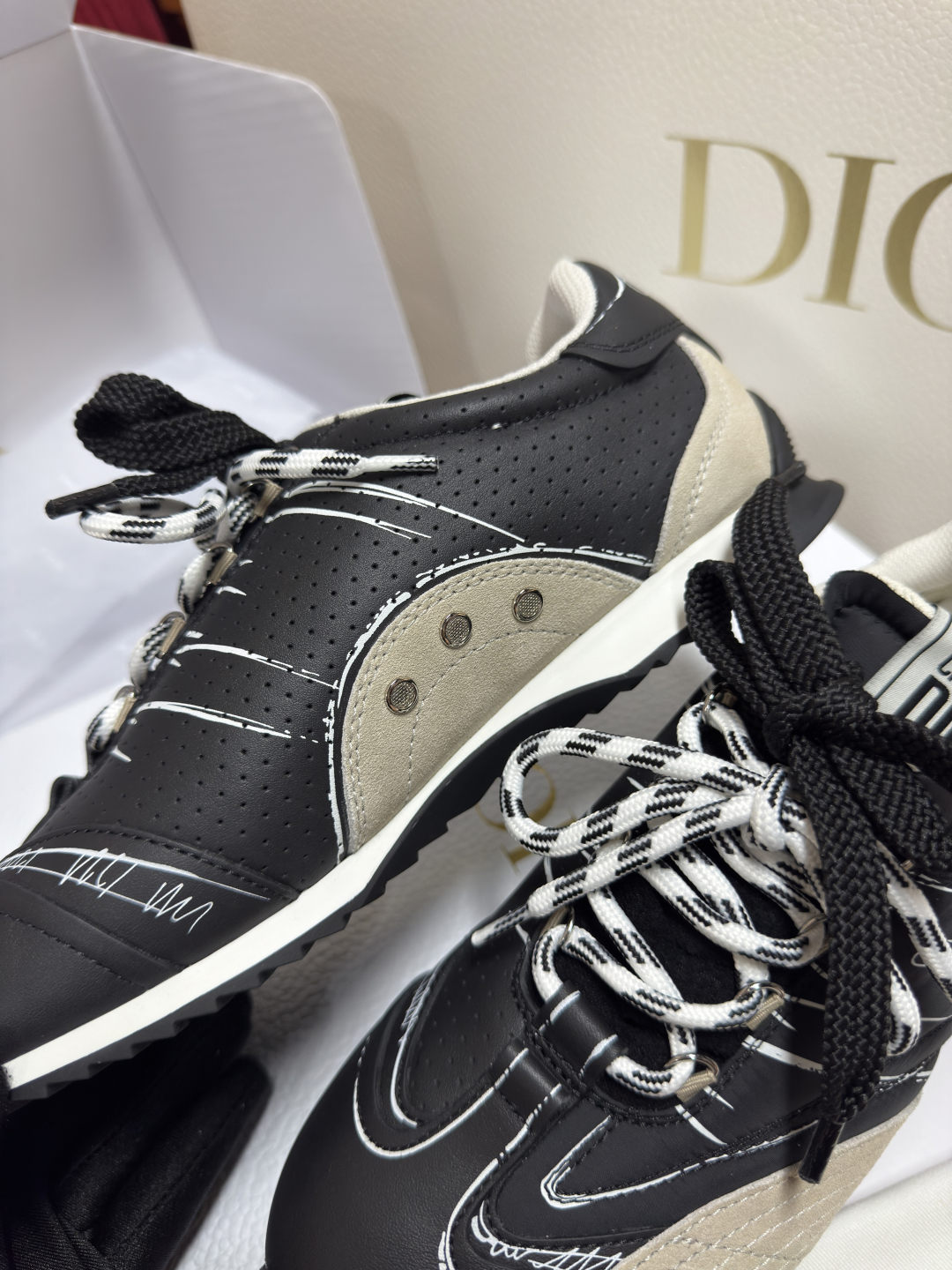 Dior 2025ss D-Sketch Sneaker(EU35-41)