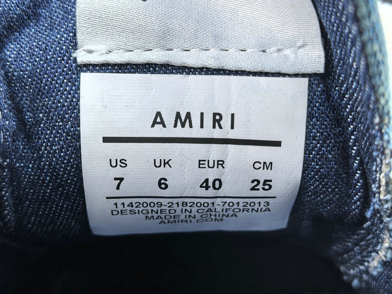Amiri Skel-Top Sneaker(EU35-46)
