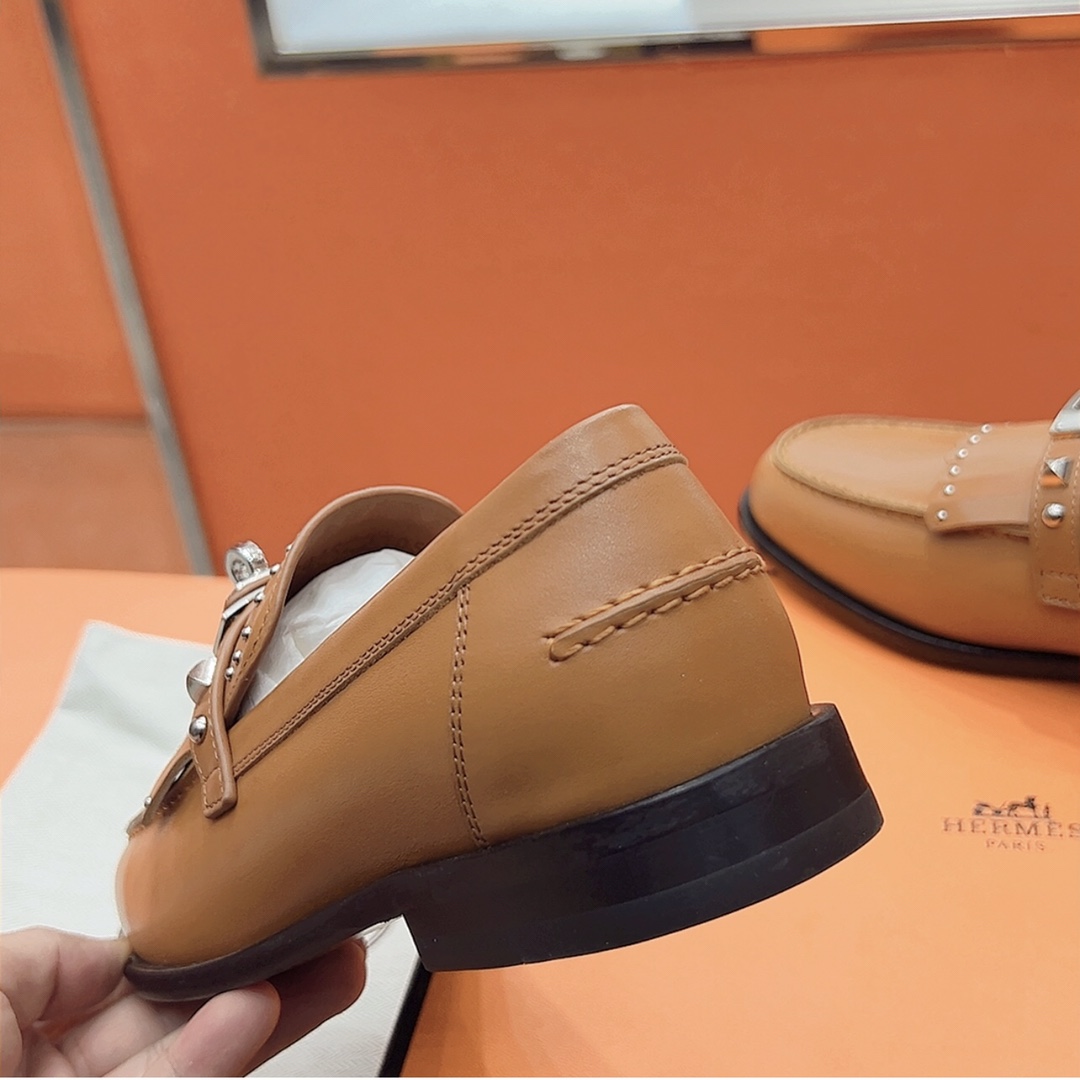 Hermes 2025ss Loafer (EU35-42)